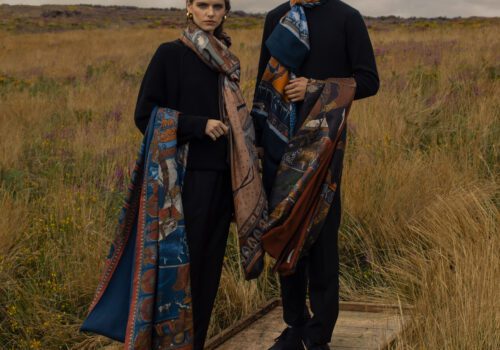 Sabina savage silk scarves prints